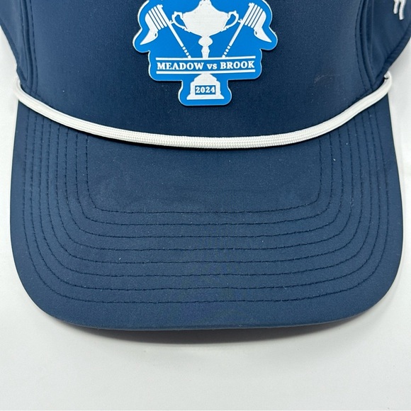 Ryder Cup 2024 Blue Meadow Vs Brook Adjusting Hat Golf Cap Breathable Adjustable - Picture 3 of 10